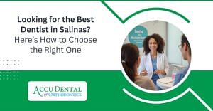 Patient receiving gentle dental care in Salinas